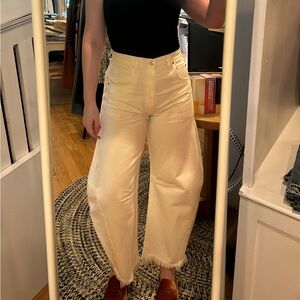 Citizens of humanity barrel white Jean